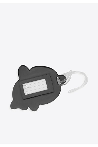 Wittchen Etichetă de bagaj din silicon pentru bărbați cu grafică, albastru, poliester