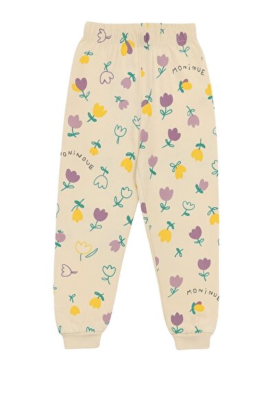 ZUZUNGA Magnifi Ove Written Tulip Printed Girls Pajama Set