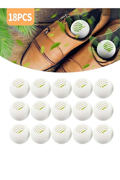 Generic 18 Shoe Deodorizing Balls Set, Portable Deodorizing Balls Indoor Long Lasting Deodorizing Fresh, Sh