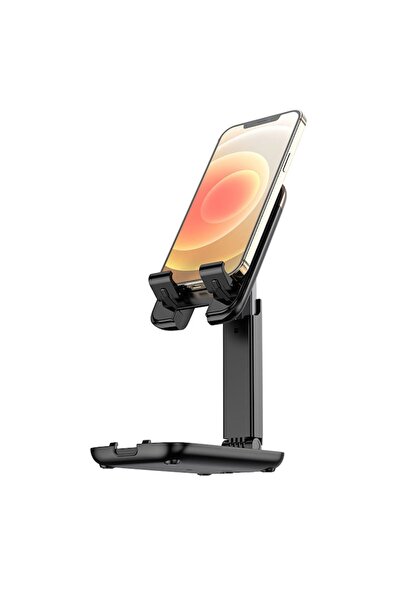 Bibilel Foldable Desk Stand for /Tablet, Silicone, T423, Black