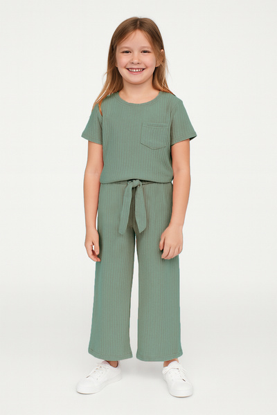 HÇM Hesaplı Çocuk Mağazaları Girls' Pajama Bottoms with Elastic Waist, Comfortable Fit