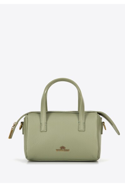 Wittchen Husă mică din piele pentru femei, culoarea fisticului, piele fisticului