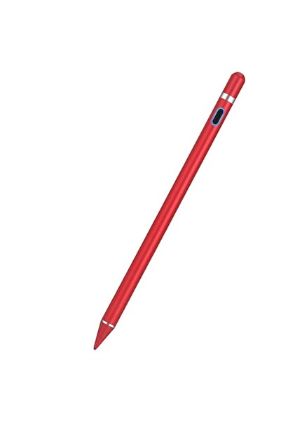 Bibilel Universal Stylus Pen, Aluminum, T819, Red