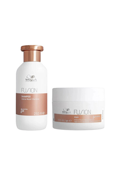 Wella Professionals Fusion Intensive Repair Hair Package - Shampoo 250 ml, Mask 150 ml