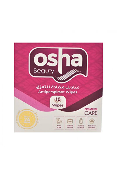 Generic Osha Beauty Women's Antiperspirant Wipes - 10 Wipes