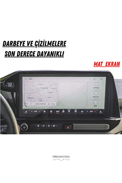 UniqAnatolia Volkswagen Transporter T7 2025 New Case Multimedia Compatible Matte Screen Protector