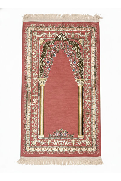 Öz Kadife Astarlı Şönil Seccade – Kalın Dokulu, Premium Kalite, Çeyizlik, Hed...