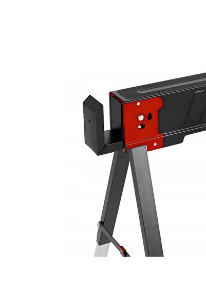 Kraft Adjustable workshop stand, made of steel, 91.5x15x10 cm, facilitates cutting and processing of material