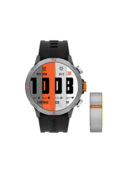 Weofly Conquer 2 Smartwatch – 1.43″ AMOLED, GPS Sports Watch, 3ATM Waterproof...