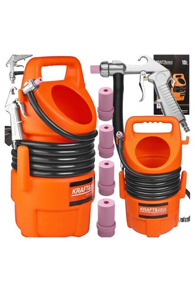 Kraft Pneumatic sandblasting machine, capacity 10 liters,