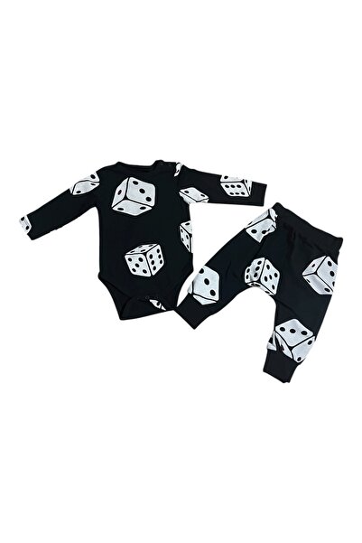 BİANCOFİGLİO Baby Set Shalwar Model