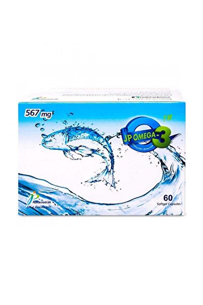 JAMJOOM PHARMA كبسولات أوميجا 3 من جيه بي بتركيز 567 ملغ، 30 كبسولة
