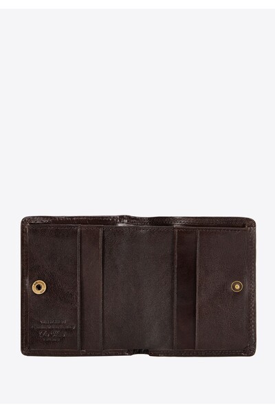 Wittchen Men's Small Men's Wallet Made of Genuine Leather Brown Brown Genuine Leather