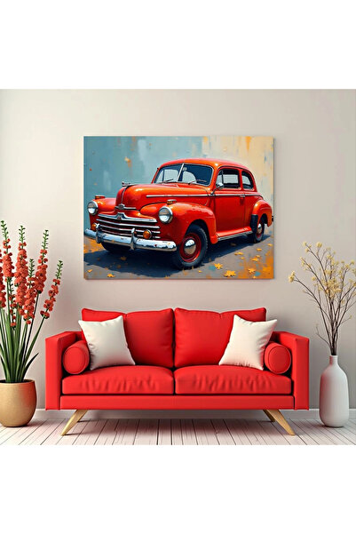 Printees Tablou - Vintage Dodge - Canvas pe șasiu - 40x30 cm