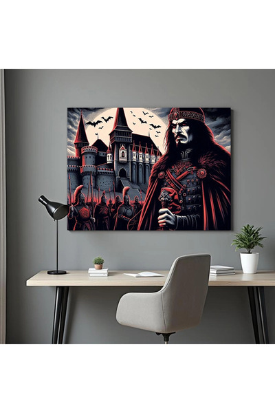 Printees Painting - Vlad in Transylvania - Canvas on frame