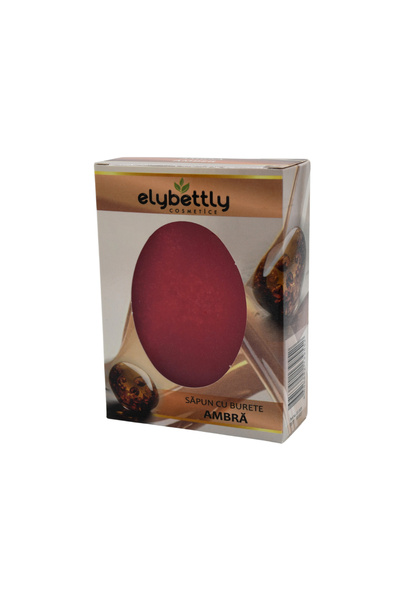 Elybettly Sapun cu Burete si Ambra Exfoliant, Hidratant si Elegant, 170 g