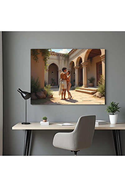 Printees Tablou - Amor la vilă - Canvas pe șasiu - 40x30 cm