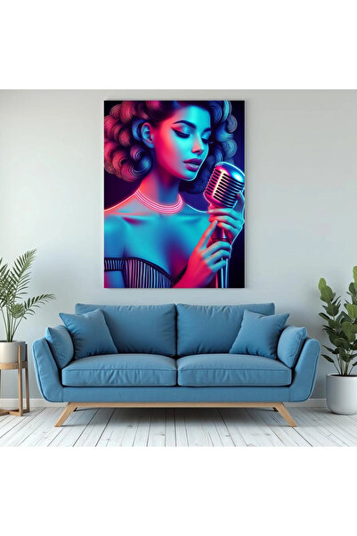 Printees Tablou - Cântec - Canvas pe șasiu