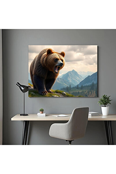 Printees Tablou - Ursul - Canvas pe șasiu - 40x30 cm