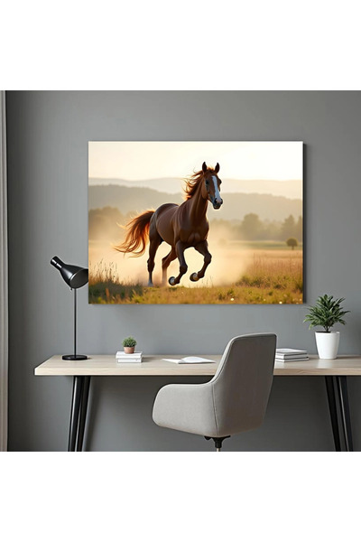 Printees Tablou - Cal la galop - Canvas pe șasiu