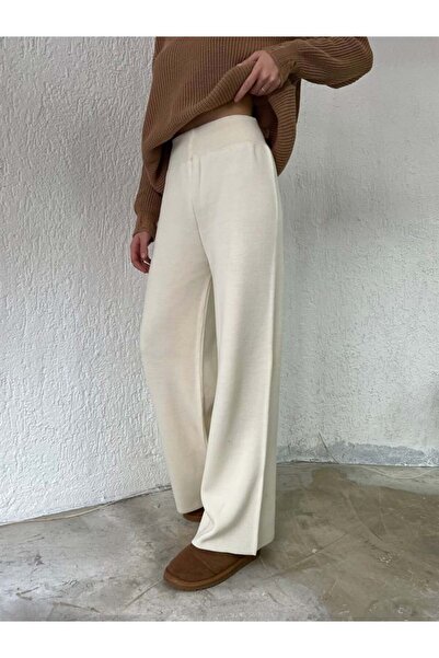 Bengi Clothing Women's I Premium Yarn Knitwear Pants