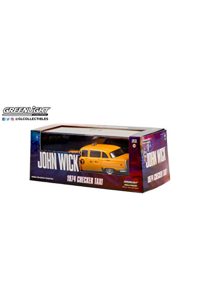 Greenlight Macheta auto Checker Motors Marathon 1978 A11 N.Y.C. Taxi #5l89 *John Wick 1:43