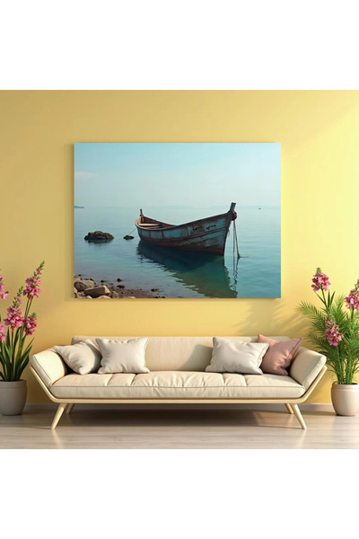 Printees Tablou - Barcă la mal