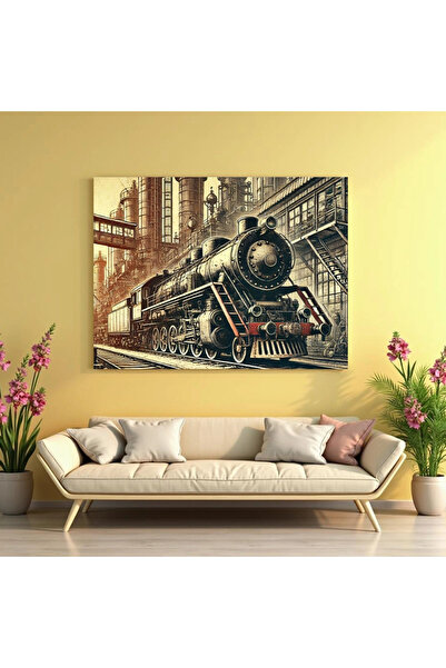 Printees Tablou - Locomotiva