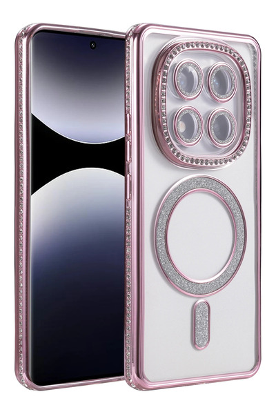 NewFace حافظة SPTRNS لهاتف شاومي ريدمي نوت 14 برو 5G مع شريحة اتصال وهمية ومغ...