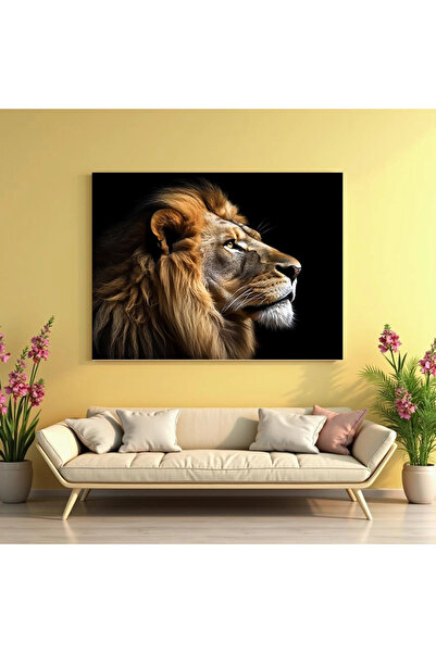 Printees Painting - Majestic Lion - Canvas on frame - 40x30 cm