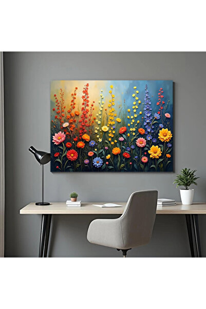 Printees Tablou - Florile - Canvas pe șasiu - 40x30 cm