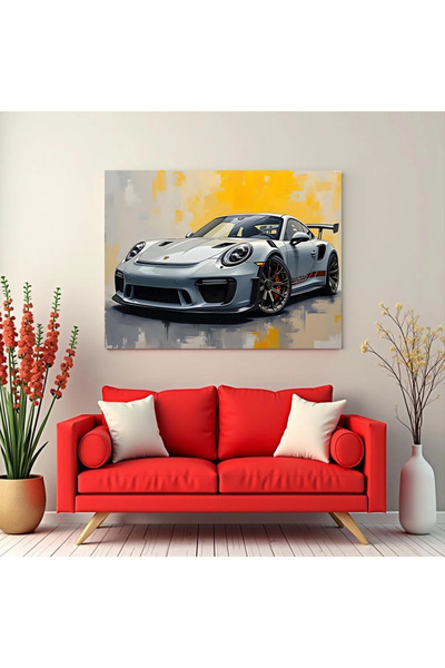 Printees Tablou - Porsche - Canvas pe șasiu - 40x30 cm