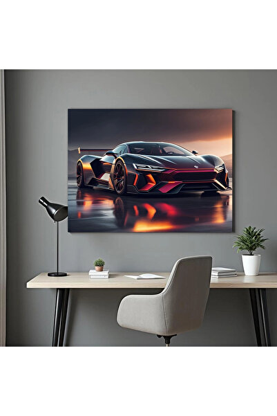 Printees Tablou - Supercar - Canvas pe șasiu - 40x30 cm
