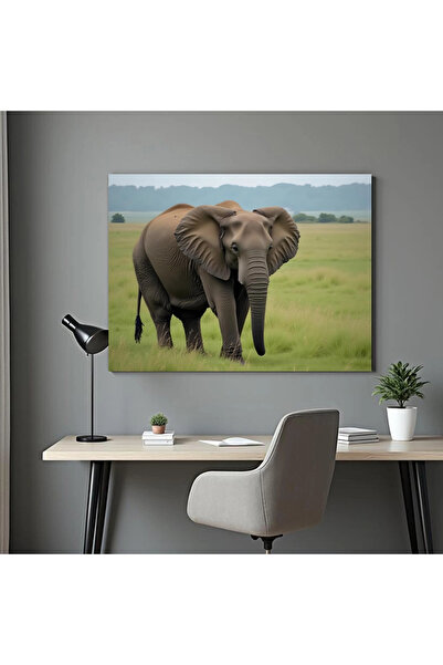 Printees Tablou - Elefant - Canvas pe șasiu - 40x30 cm
