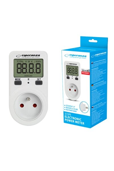 ESPERANZA Energy Meter Socket ELA_102 SCOPE
