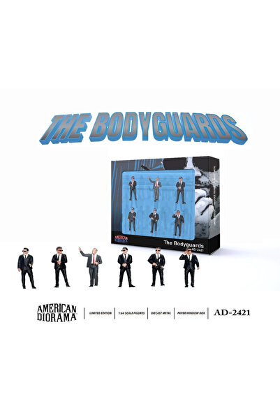 American Diorama Set 6 Figurine The Bodyguards 2024 1:64 AD-2421