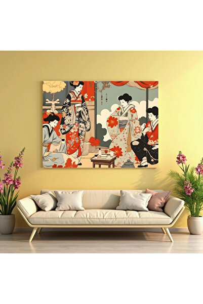 Printees Tablou - Ceremonia ceaiului, Arta Japoneză