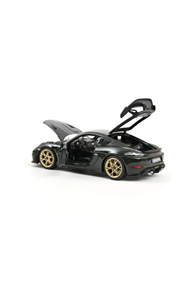 Norev Macheta auto Porsche 718 Cayman GT4 RS (2023) Weissach Pack Verde 1:18