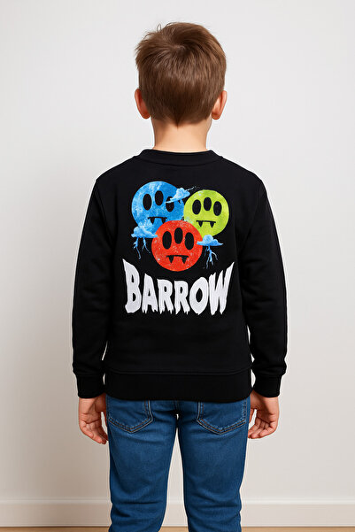 YusGos Unisex Boys/Girls High Quality Barrow Printed Crew Neck Sweatshirt