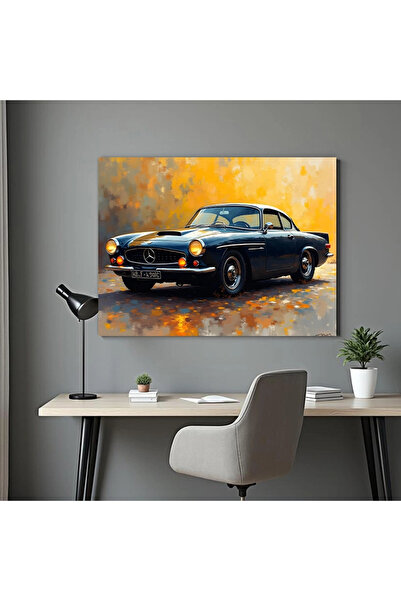 Printees Tablou - Mercedes Clasic - Canvas pe șasiu - 40x30 cm