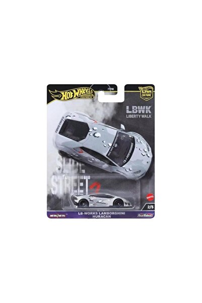 HOT WHEELS Lamborghini Huracan Coupe Slide Street Grey 1:64 Μοντέλο αυτοκινήτ...