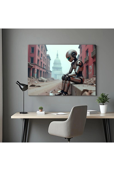 Printees Tablou - După sfârșitul lumii - Canvas pe șasiu