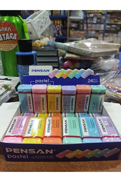 Pensan neon silgi 24lü 1 paket