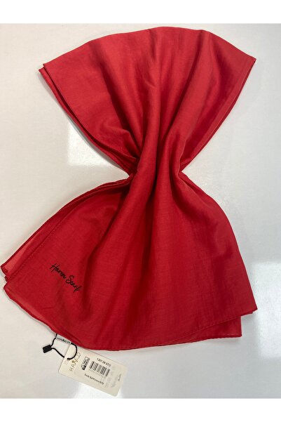 HAREM SCARF İncila Pamuk Şal Kırmızı