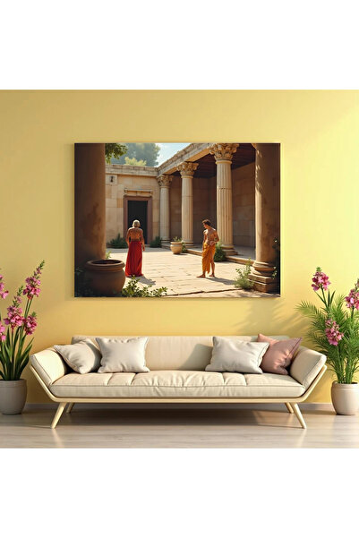 Printees Painting - Ancient scene