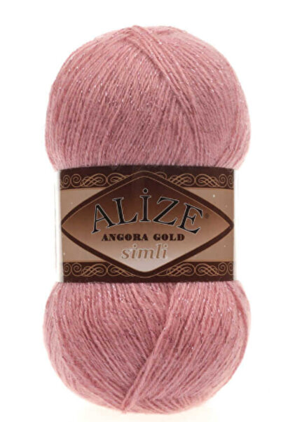 Alize Angora Gold Glitter Powder 1 Piece Collar: 144