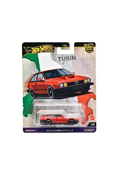 HOT WHEELS Macheta auto Alfa Romeo Gtv 6 3.0ltr Rosu 1:64 Hotwheels