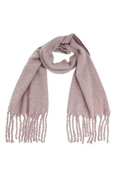 OEM Nude Scarf with Knots and Long Fringes 185 x 48 cm 305 g