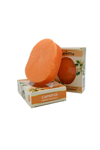 Elybettly Sapun cu Burete si Caprifoi Exfoliant, Hidratant si Floral, 170 g