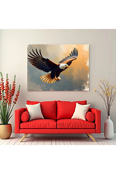 Printees Tablou - Vultur în zbor - Canvas pe șasiu - 40x30 cm